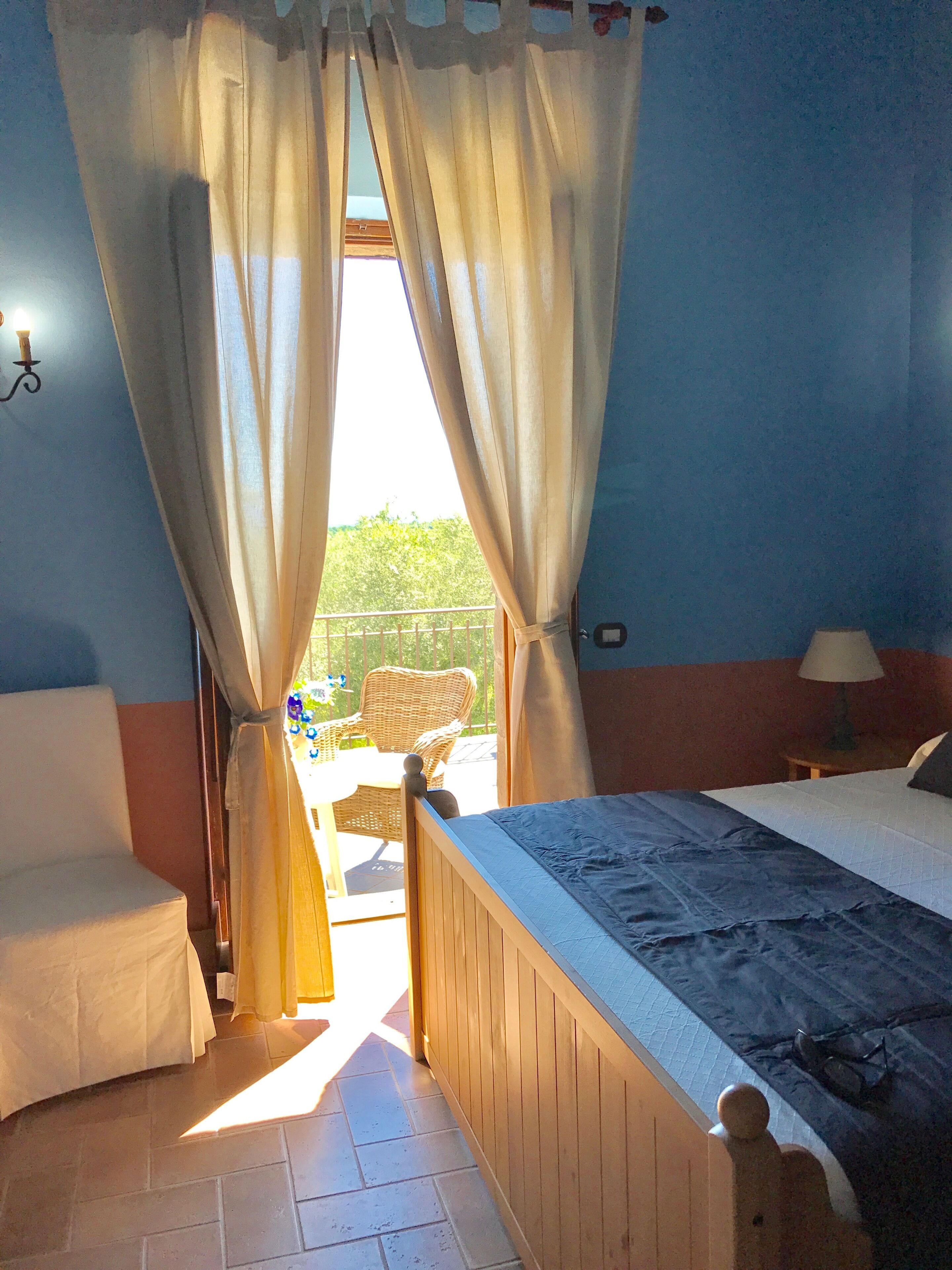 Casa Cristoforo, four rooms plus, with fireplace and terrace on the olive grove