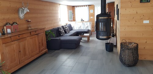 Savoie, 2 chambres pour escale + parking.