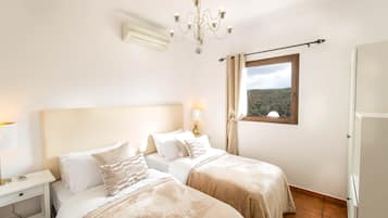 2 habitaciones, internet y ropa de cama