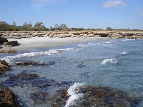 Villa located in first position facing a beautiful sandy beach Kerkouane