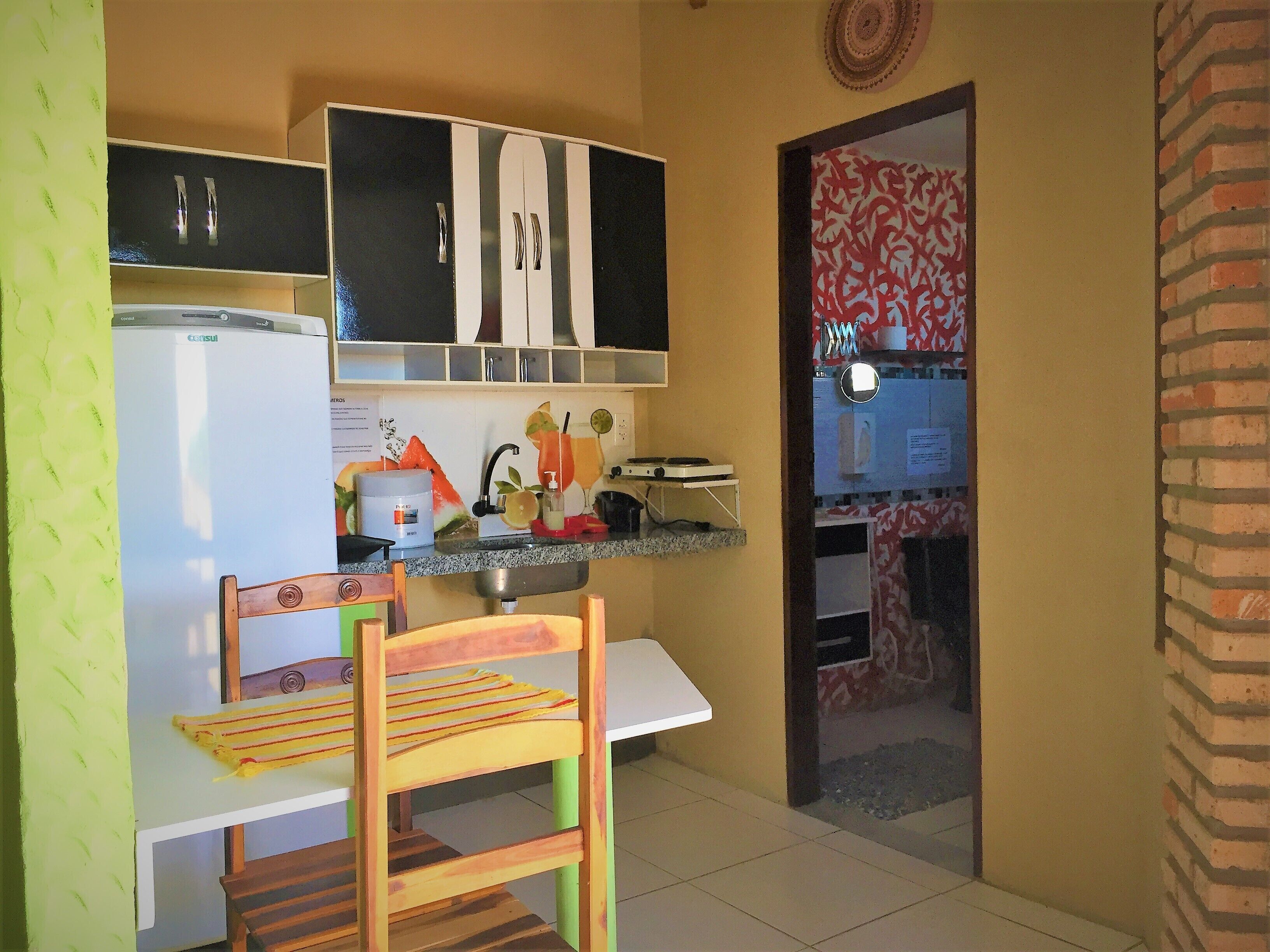 Apartment near the Mae D´Agua Cave in Praia Das Fontes beach