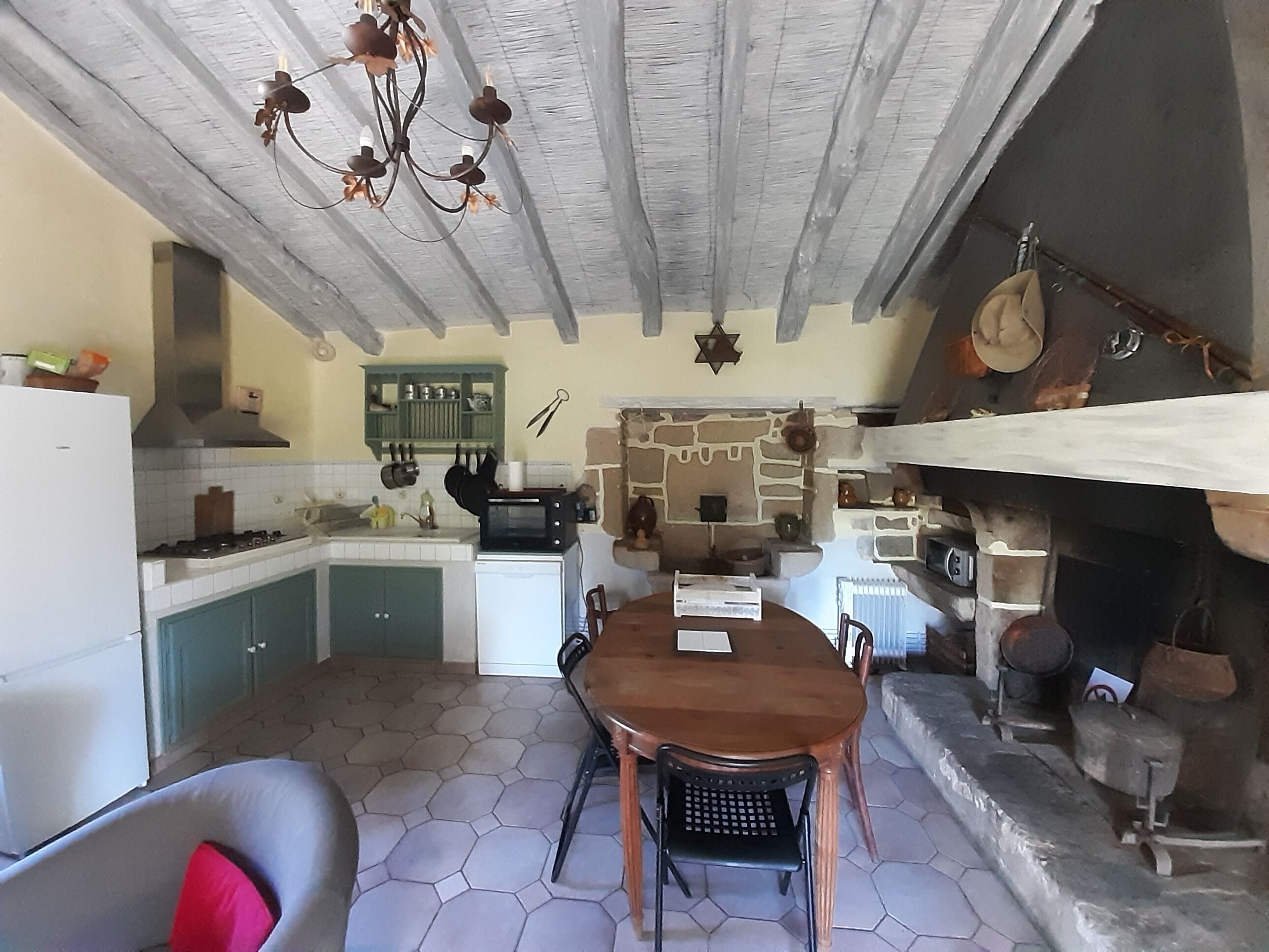 The Old Mill - Gite de France 3 ears, 5 people, terrace, river nearby.