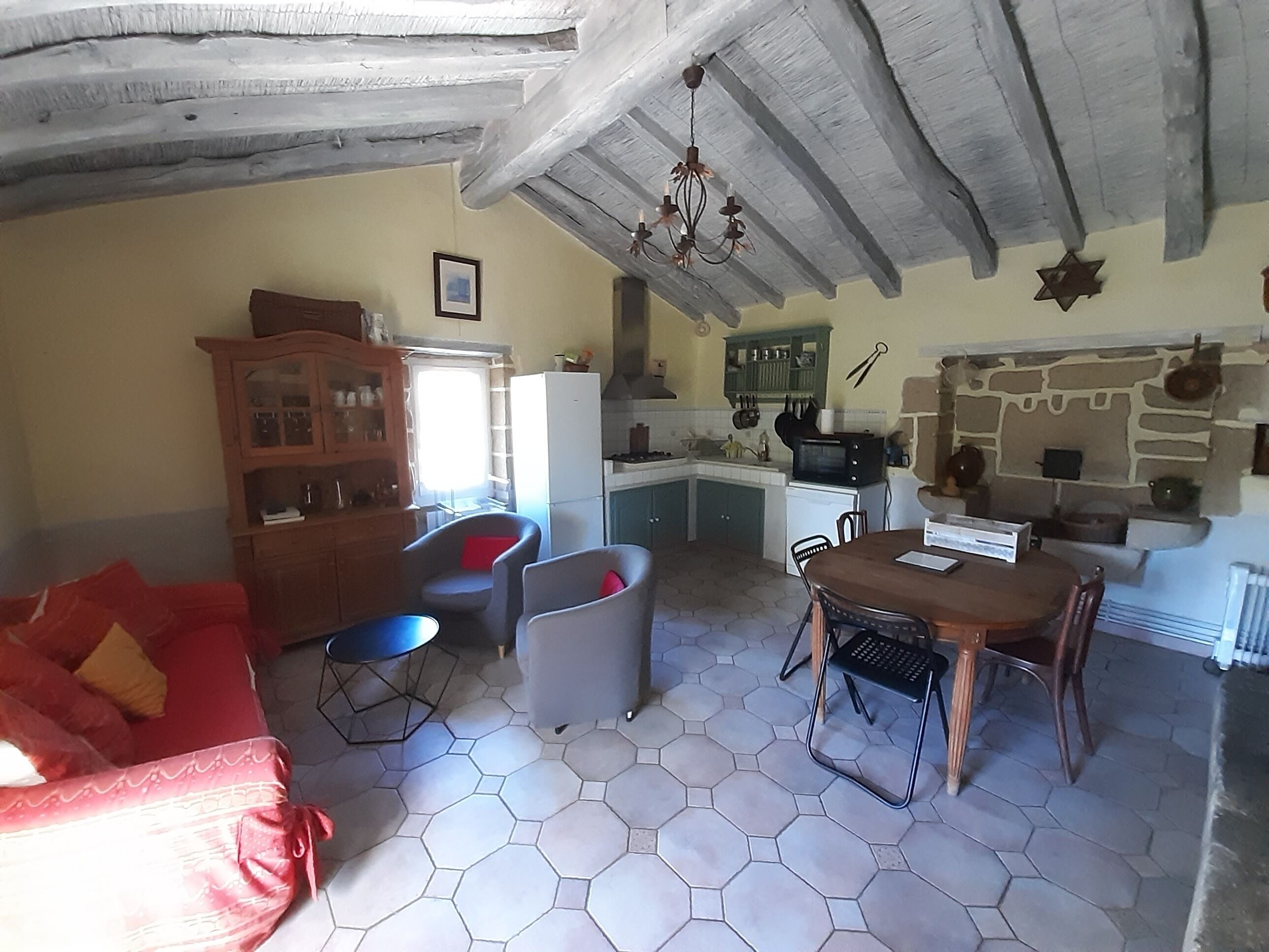 The Old Mill - Gite de France 3 ears, 5 people, terrace, river nearby.