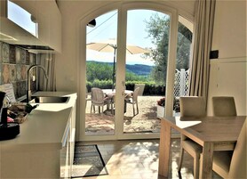 Apartamento familiar, 1 habitación, vistas a la colina (Relax) | Cocina privada