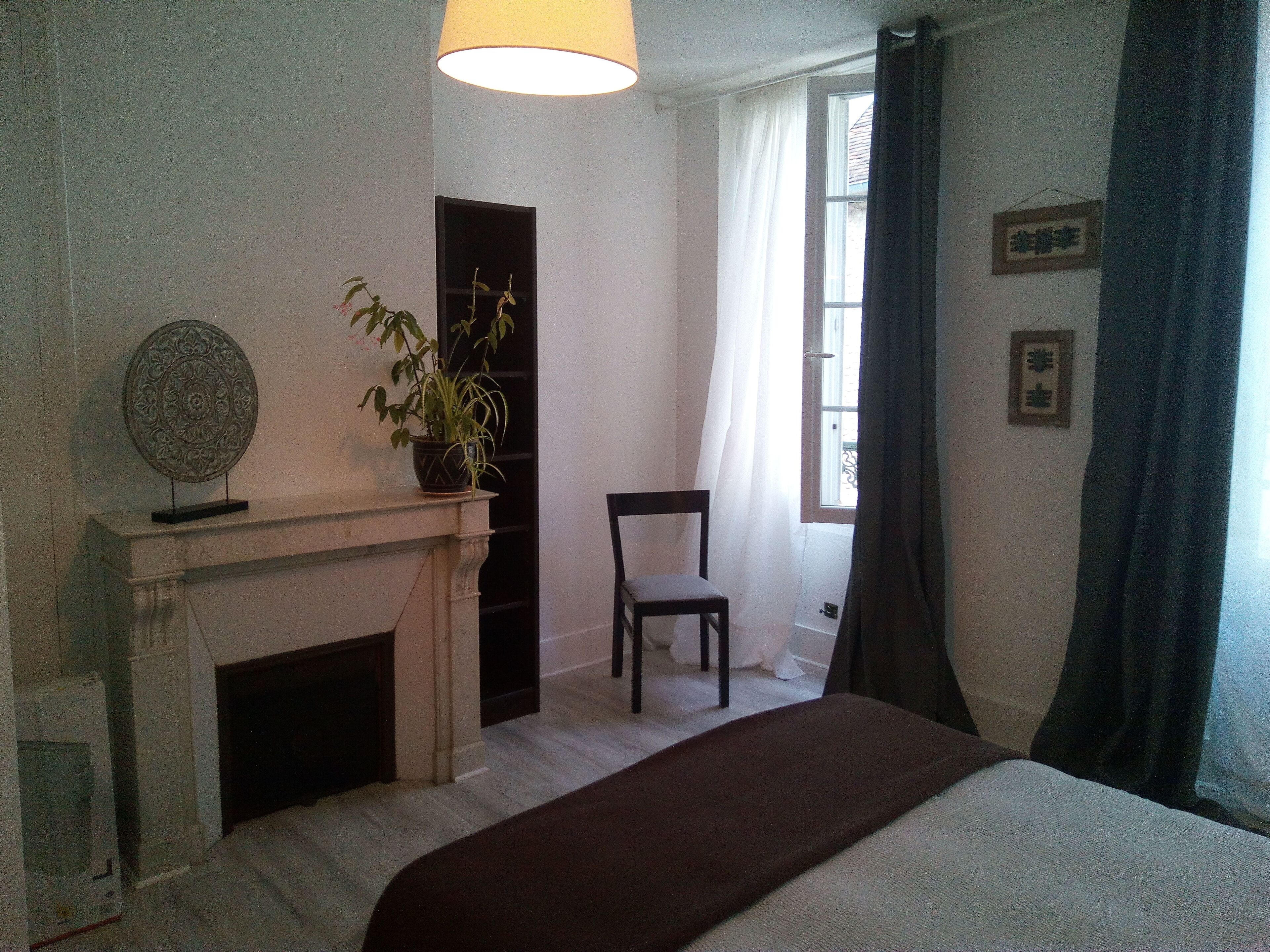 comfortable f3 apartment in the heart of the medieval village Ferrière en Gatinais