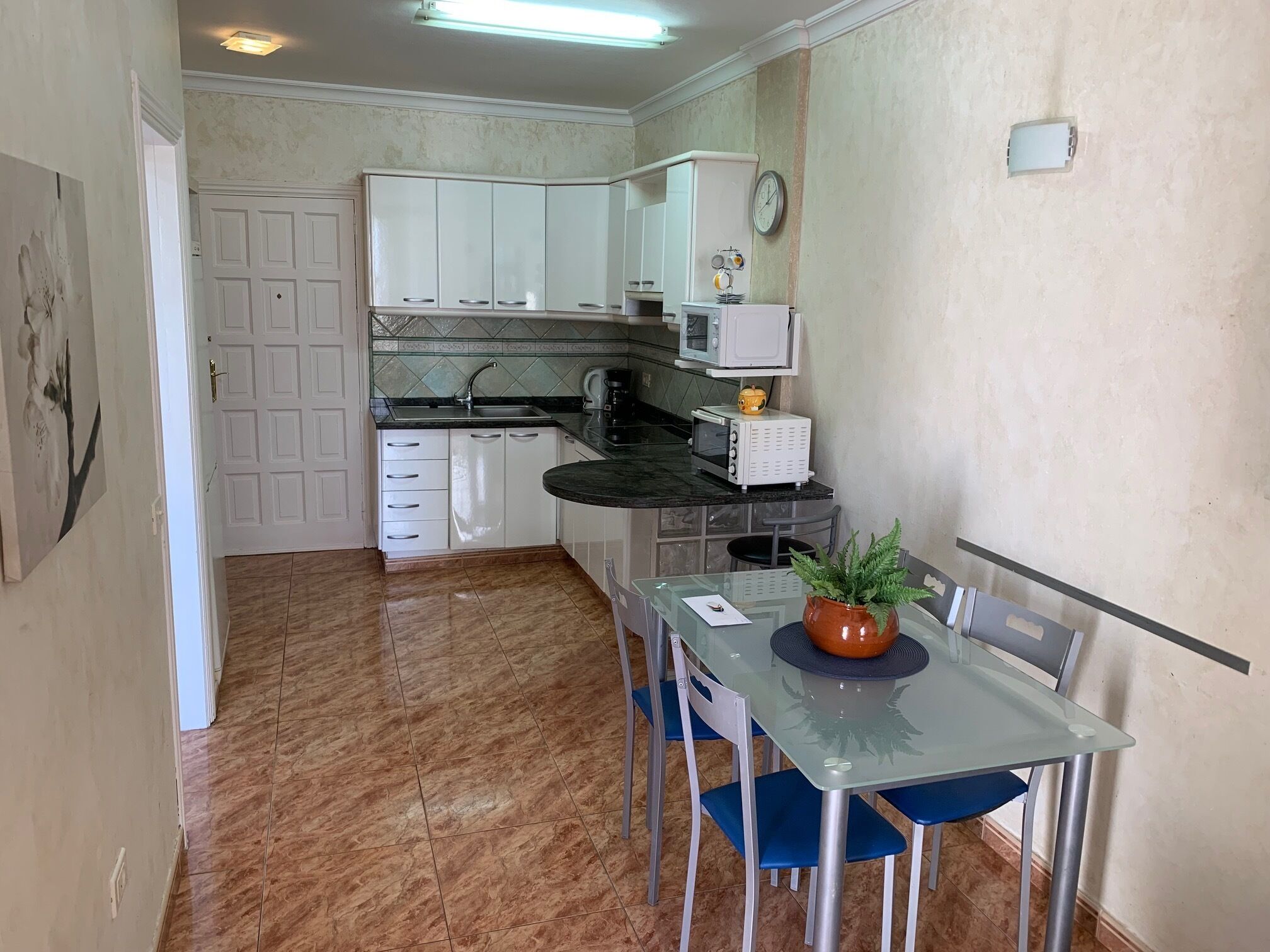 Las Vistas beach. Sea view. Meerblick.