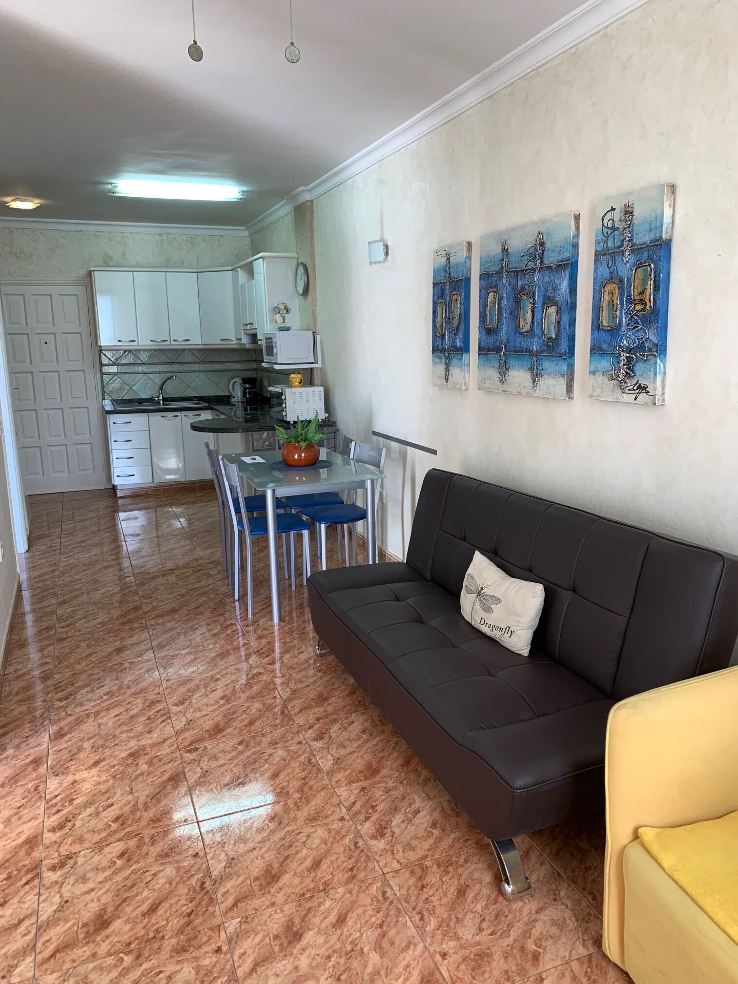 Las Vistas beach. Sea view. Meerblick.