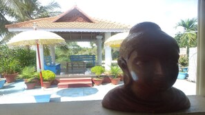 Terrace/patio - English owned Villa great Location - Kovalam- Free starter pack & WIFI (Kovalam)