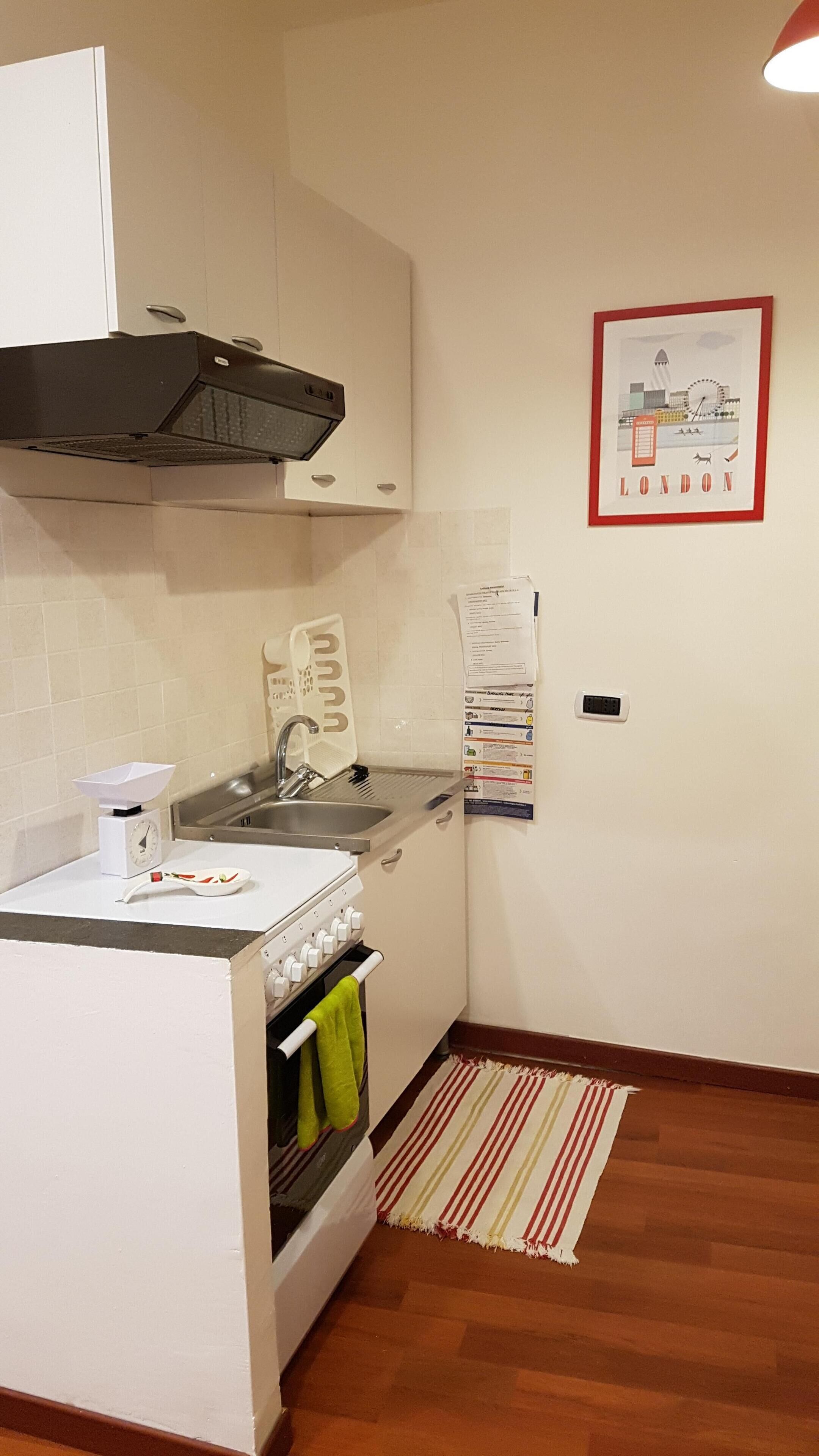 Apartments in Castello Giusso with sea view