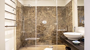 Shower, hair dryer