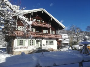 Exterior - Apartment "Emerald" in traditional Austrian wooden chalet  (Mühlbach)