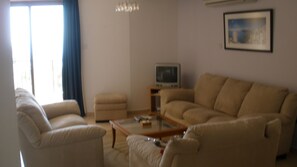 Smart TV, DVD player, books