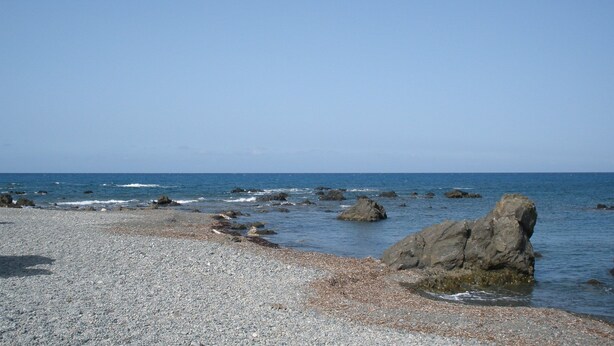 A rocky beach with calm sea and clear skies. - Private development of 12 Apartments in center of Peyia. Near to Coral Bay. (Peyia)