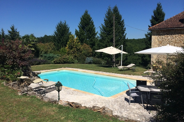 Lieu Idéale pour les repas ou la détente: la piscine.