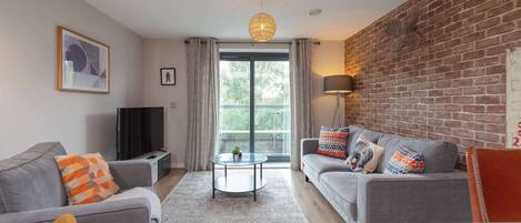 Flat-screen TV, offices