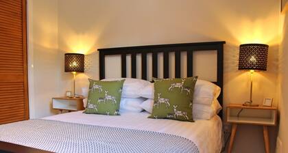Nestled below the walls of Stirling Castle.