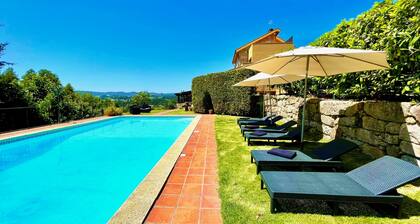 Luxury Villa Private POOL Diving Board BBQ Internet Games Room 30 min Porto