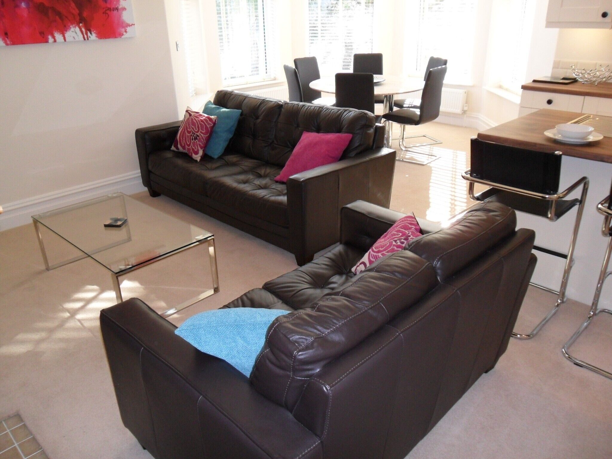 Smart TV, DVD player, books, stereo