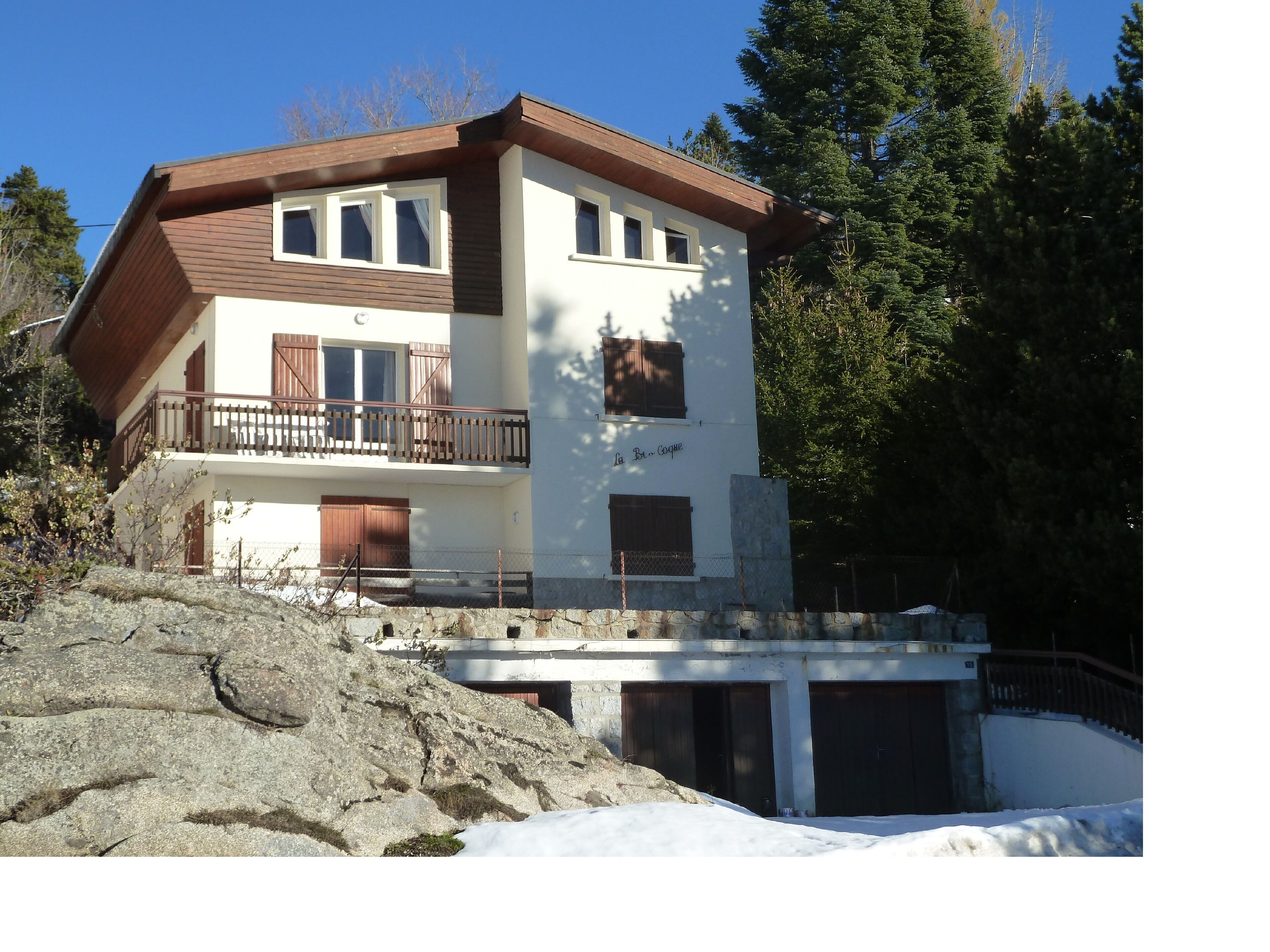 vue extérieure du chalet