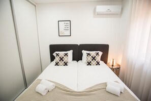 2 Schlafzimmer, Bügeleisen/Bügelbrett, kostenloses WLAN, Bettwäsche