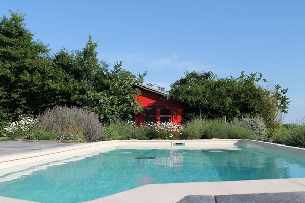 Seasonal outdoor pool