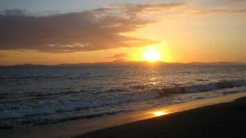 Am Strand, Strandtücher