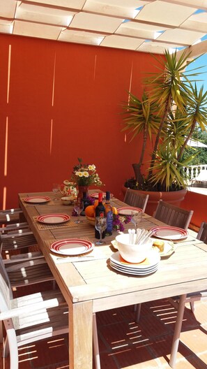 Udendørs spisemuligheder