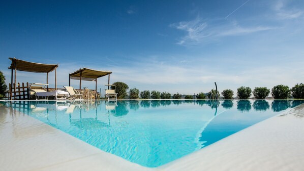 An infinity pool