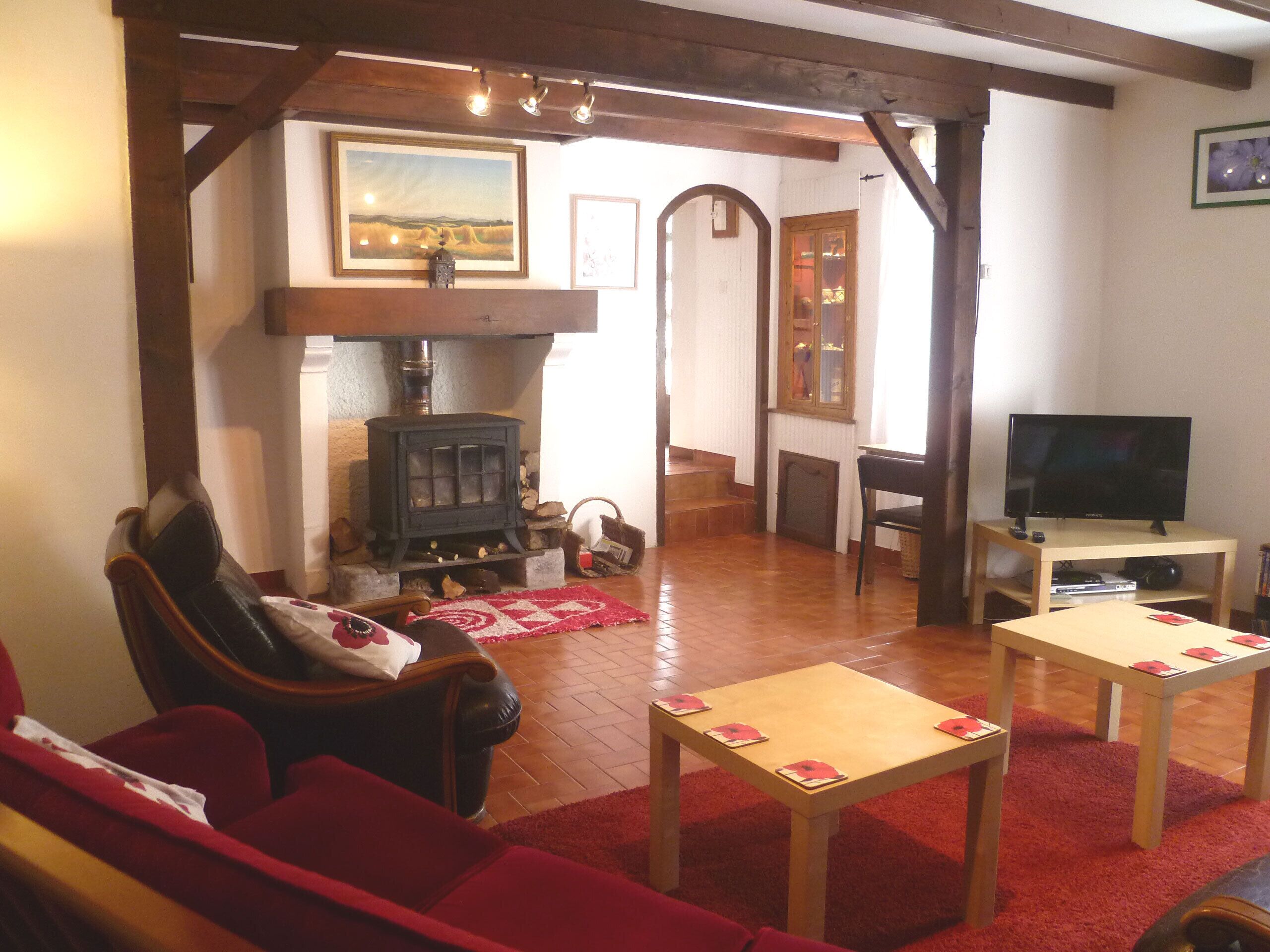 1 of 3 Gites set in 2 lovely acres-Pool-Games field -Wifi-lots to see/do nearby