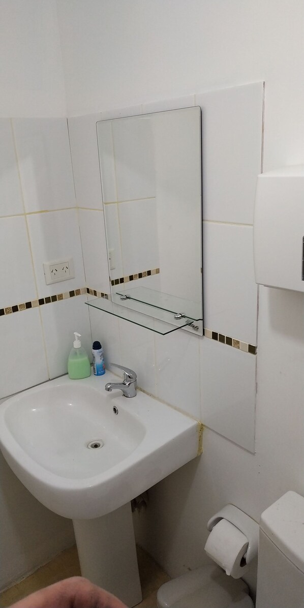 Ducha y papel higiénico