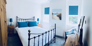 6 bedrooms, iron/ironing board, travel cot, free WiFi