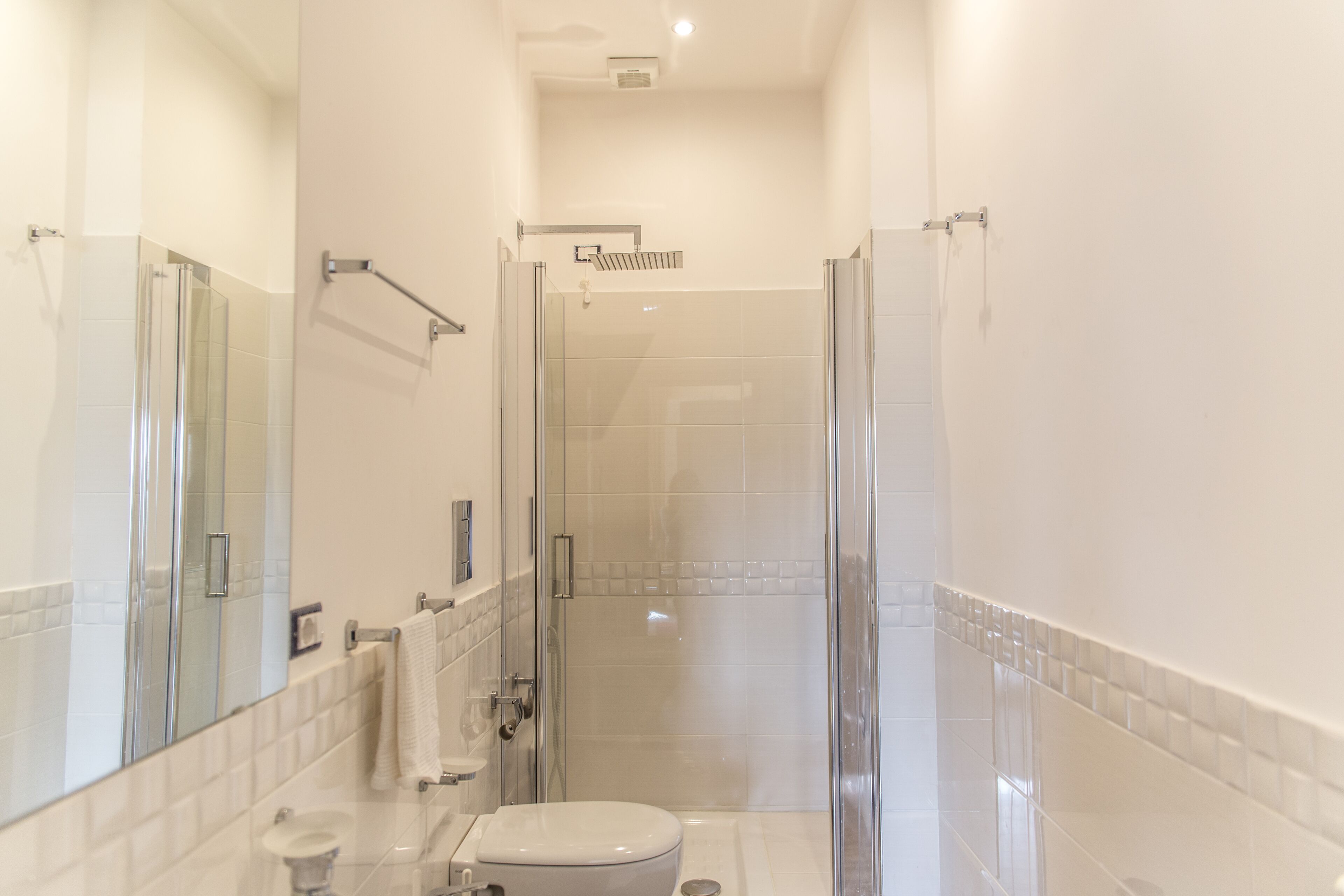 double room with bathroom on service