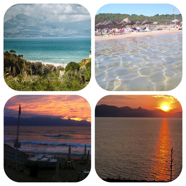 Una spiaggia nelle vicinanze