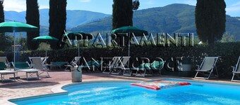 SANTA CROCE - LORINO: Two-room apartment in farmhouse with pool, Marmore Falls