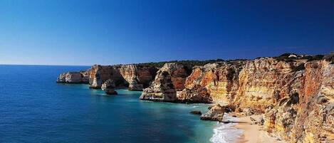 ビーチ、サンラウンジャー、ビーチタオル