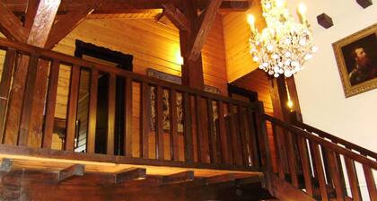 Alpine chalet opposite the slopes in the Portes du Soleil France