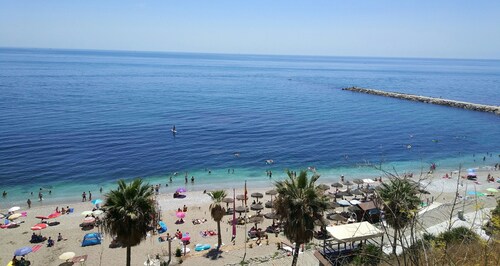 Great flat near Puerto Marina, pool & tennis court