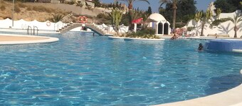 100 m from the sea and the swimming pool