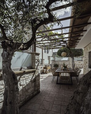 Restauration en plein air