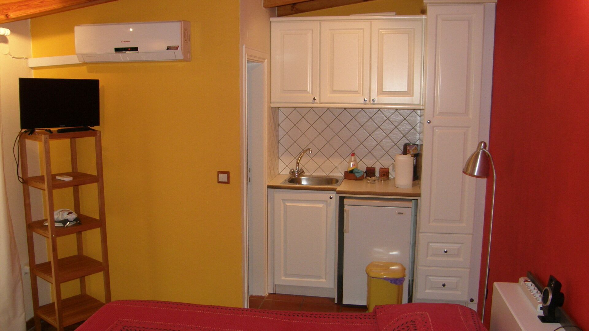 Nafplio in Panorama next to Akronafplia