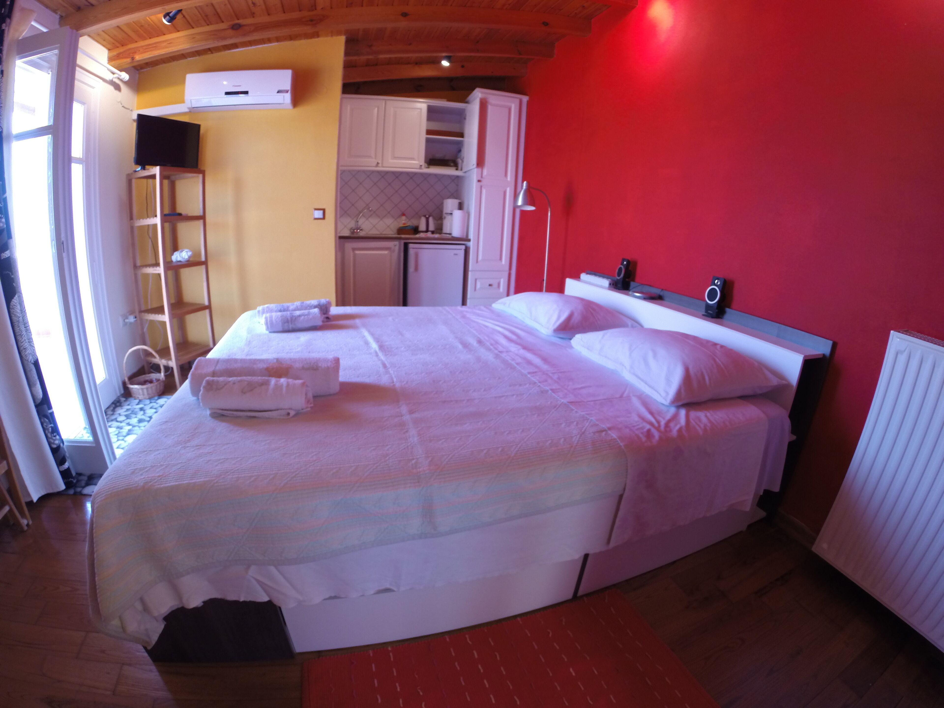 Nafplio in Panorama next to Akronafplia