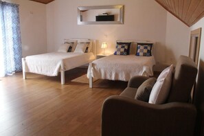 2 bedrooms, WiFi, bed sheets