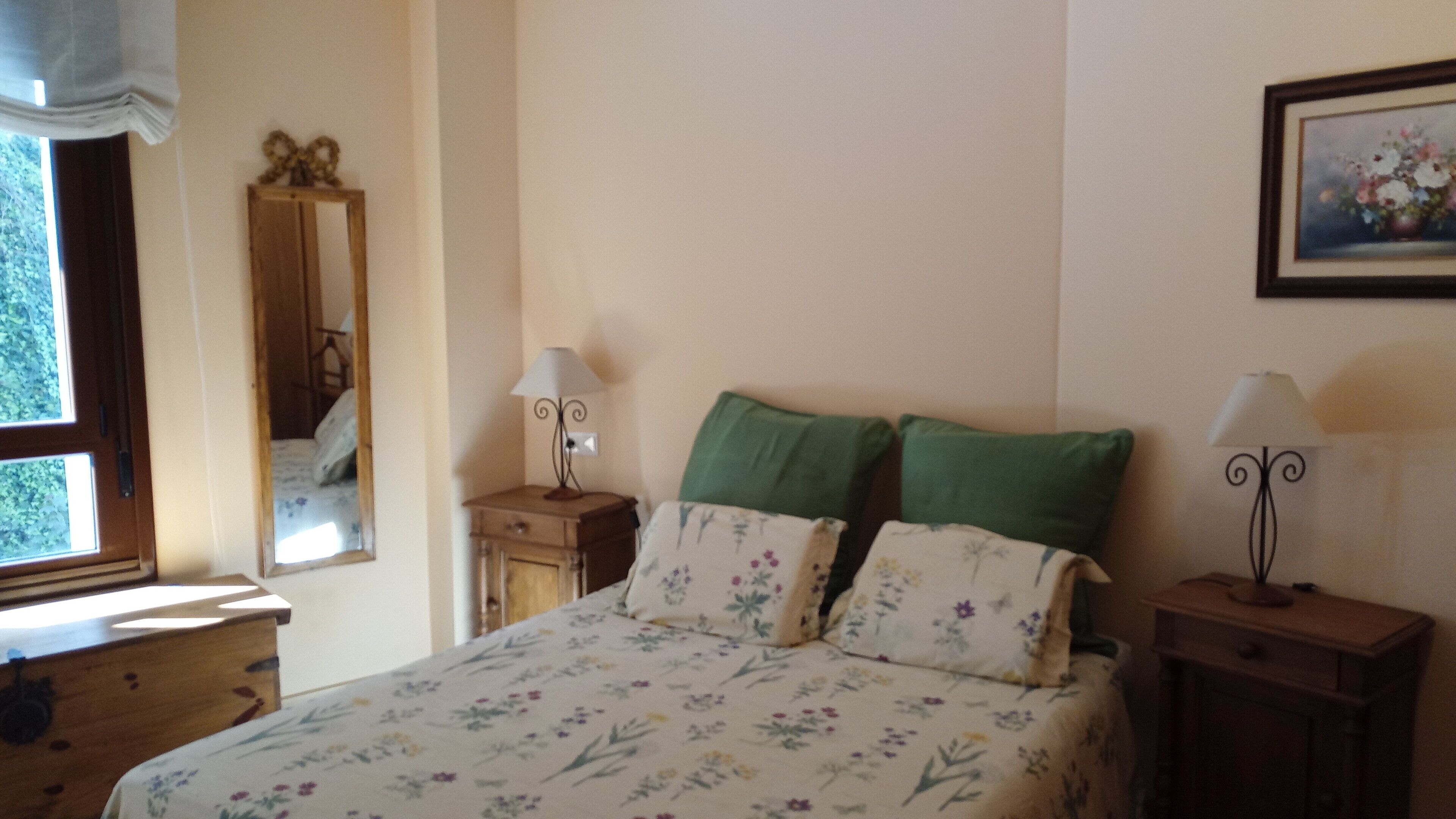 In the middle of the Paseo del Muar Luarca