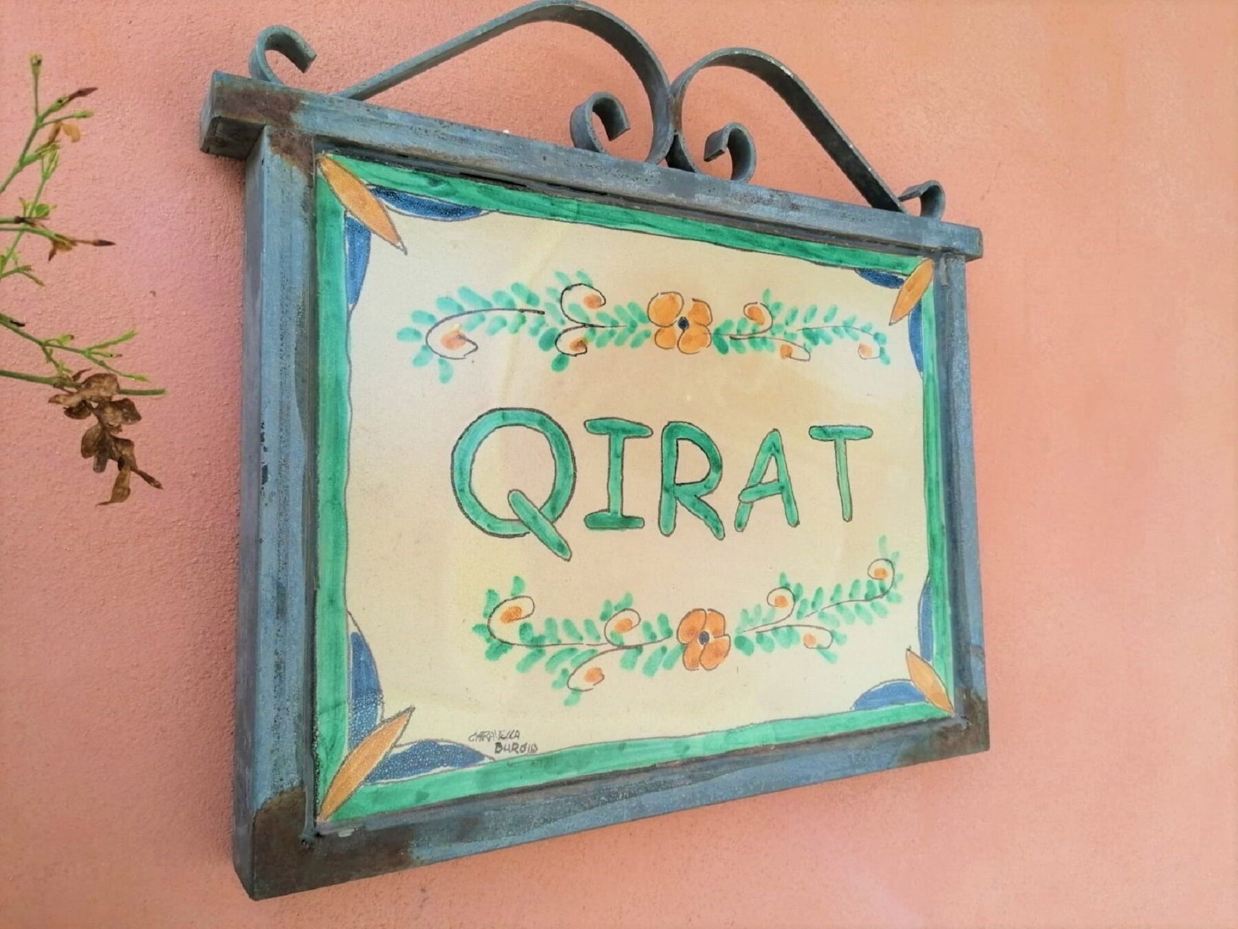 Mini suite with veranda overlooking the garden/baglio