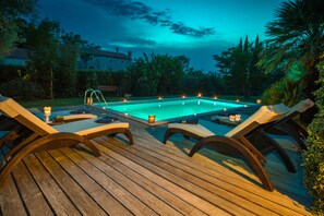 Pool - Villa with a private pool and a spacious garden (Umag)