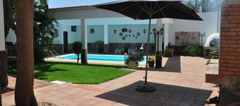 Trevligt hus för avkoppling.