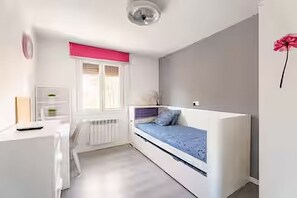 Desk, iron/ironing board, free WiFi, bed sheets