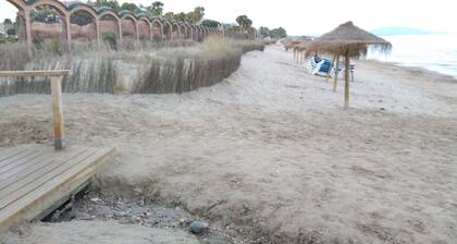 Front line Marina Dor, in front of the Gardens