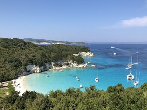 Accommodatie ligt op het strand