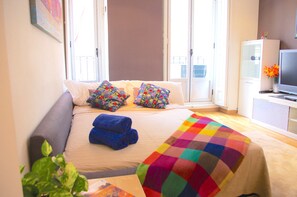 1 bedroom, iron/ironing board, travel crib, free WiFi